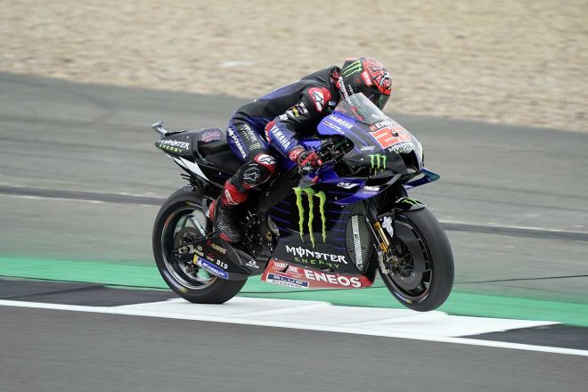 2021年MotoGP第12戦イギリスGP　ファビオ・クアルタラロ（モンスターエナジー・ヤマハMotoGP）