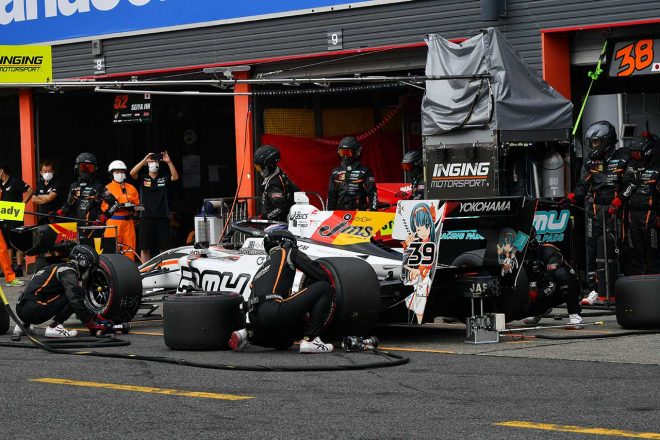 2021スーパーフォーミュラ第5戦もてぎ　阪口晴南（P.MU/CERUMO・INGING）