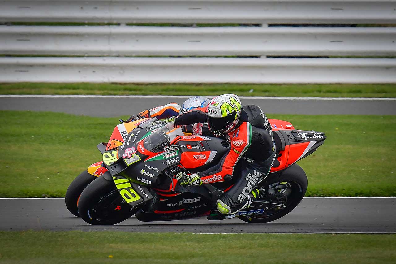 2021年MotoGP第12戦イギリスGP　アレイシ・エスパルガロ（アプリリア・レーシング・チーム・グレシーニ）