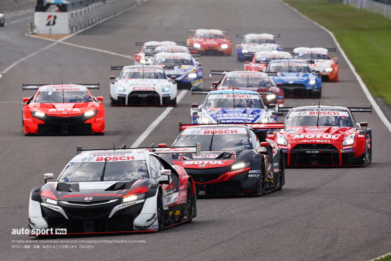 2021スーパーGT第3戦鈴鹿　GT500クラスのスタート