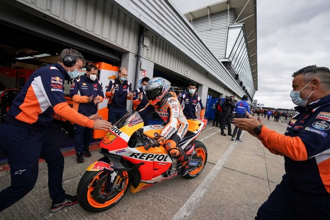 2021年MotoGP第12戦イギリスGP　ポル・エスパルガロ（レプソル・ホンダ・チーム）