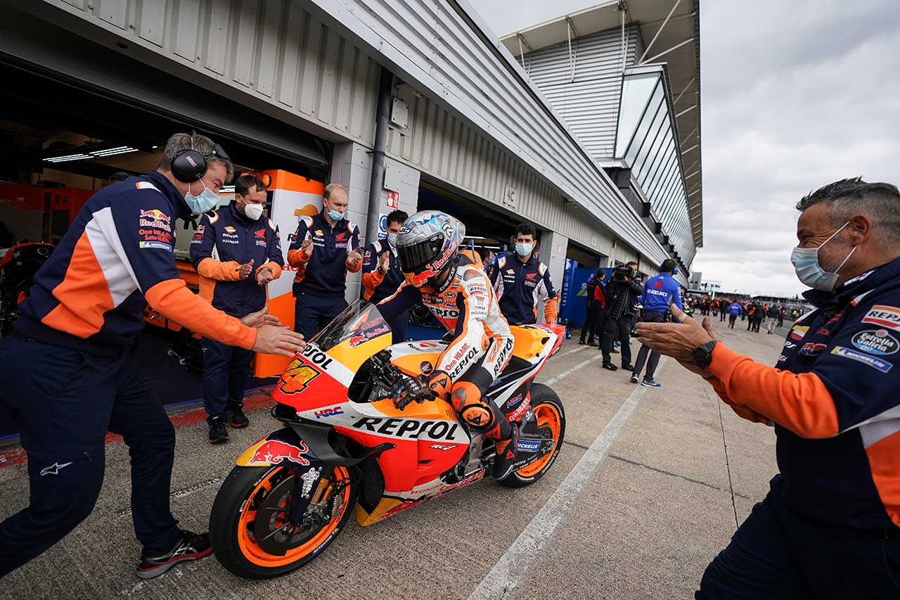 2021年MotoGP第12戦イギリスGP　ポル・エスパルガロ（レプソル・ホンダ・チーム）