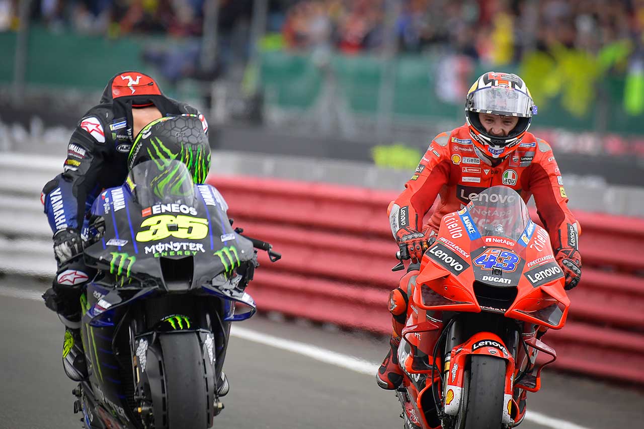 2021年MotoGP第12戦イギリスGP　カル・クラッチロー、ジャック・ミラー