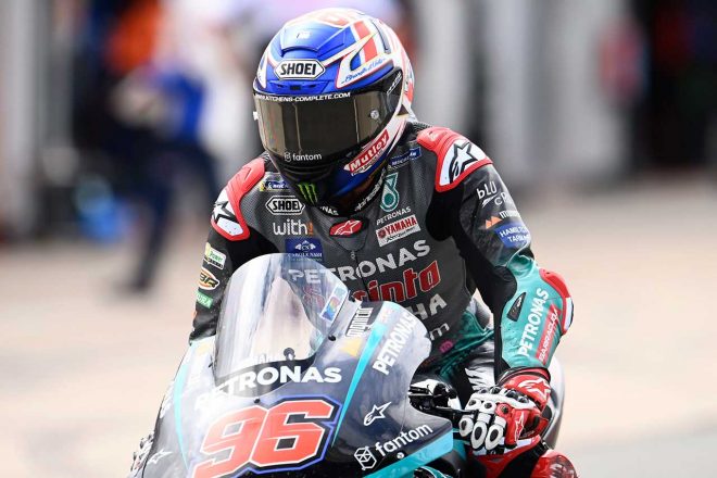 2021年MotoGP第12戦イギリスGP　ジェイク・ディクソン（ペトロナス・ヤマハSRT）