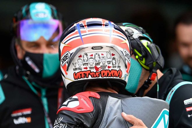 2021年MotoGP第12戦イギリスGP　ジェイク・ディクソン（ペトロナス・ヤマハSRT）