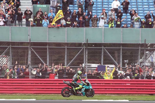 2021年MotoGP第12戦イギリスGP　バレンティーノ・ロッシ（ペトロナス・ヤマハSRT）