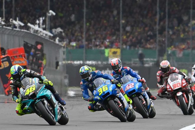 2021年MotoGP第12戦イギリスGP　バレンティーノ・ロッシ（ペトロナス・ヤマハSRT）