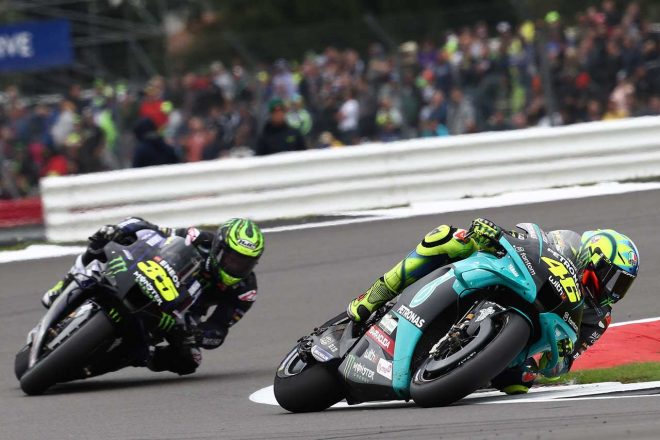 2021年MotoGP第12戦イギリスGP　バレンティーノ・ロッシ（ペトロナス・ヤマハSRT）