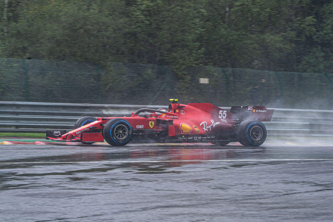 2021年F1第12戦ベルギーGP　カルロス・サインツJr.（フェラーリ）
