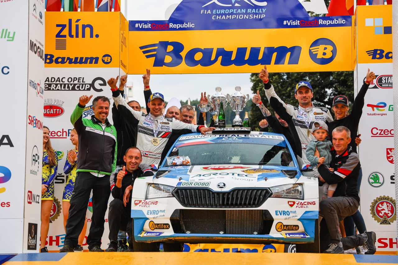 ラリー/WRC | 22歳の新鋭ツァイス、初優勝の夢は最終SSに散る。コペッキーが前人未到の地元9勝目／ERC第4戦