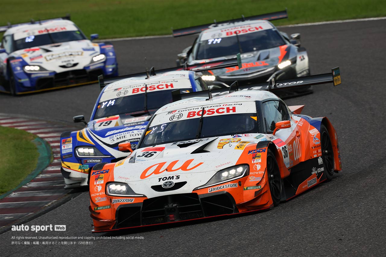 2021スーパーGT第3戦鈴鹿　au TOM’S GR Supra（関口雄飛／坪井翔）