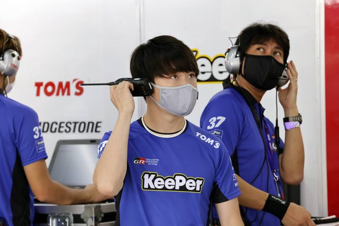 阪口晴南(KeePer TOM’S GR Supra)