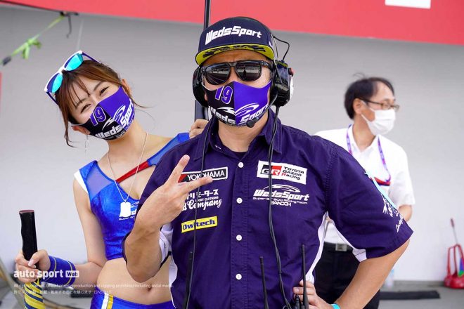 坂東正敬監督(WedsSport ADVAN GR Supra)