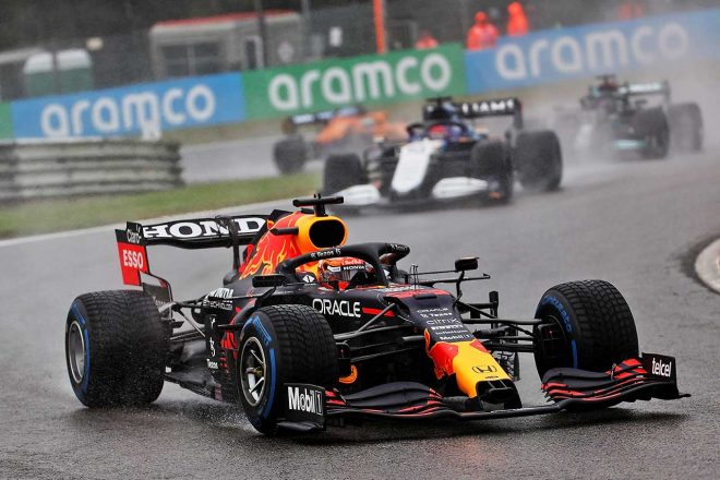 2021年F1第12戦ベルギーGP　マックス・フェルスタッペン（レッドブル・ホンダ）
