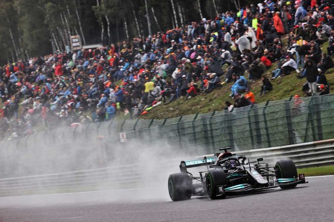 2021年F1第12戦ベルギーGP　ルイス・ハミルトン（メルセデス）