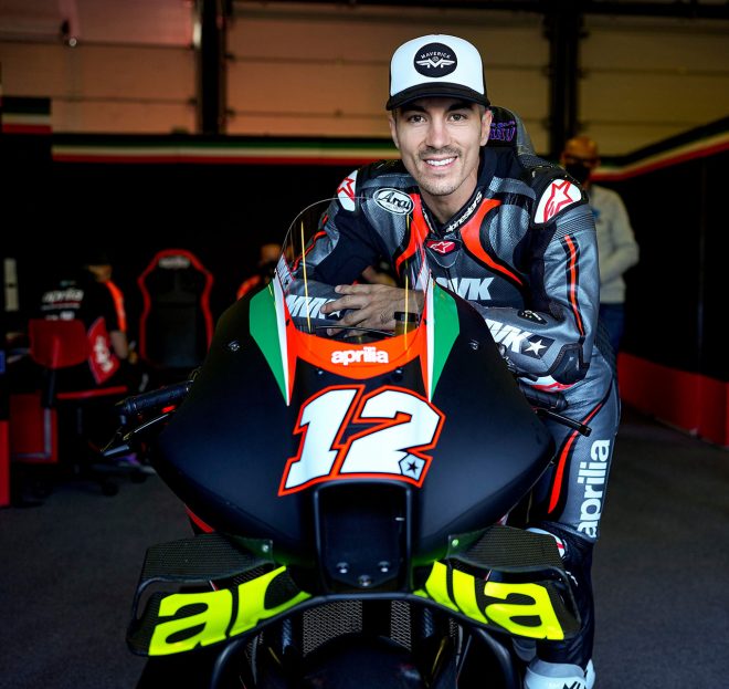 2021MotoGP：アプリリアに加入したマーベリック・ビニャーレス
