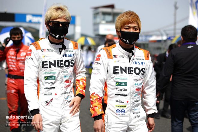ENEOS X PRIME GR Supraの大嶋和也＆山下健太