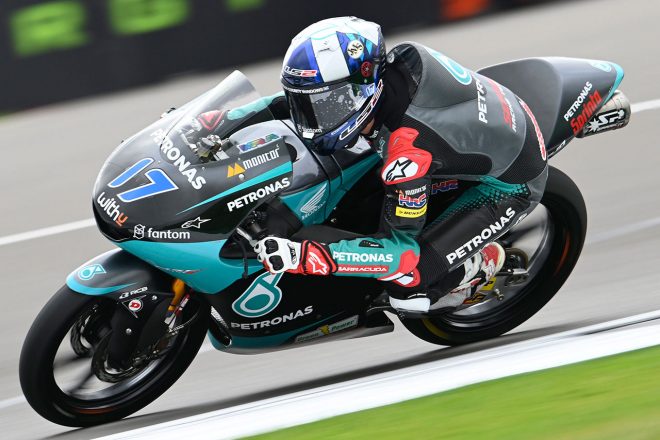 2021Moto3：ジョン・マクフィー（Petronas Sprinta Racing）