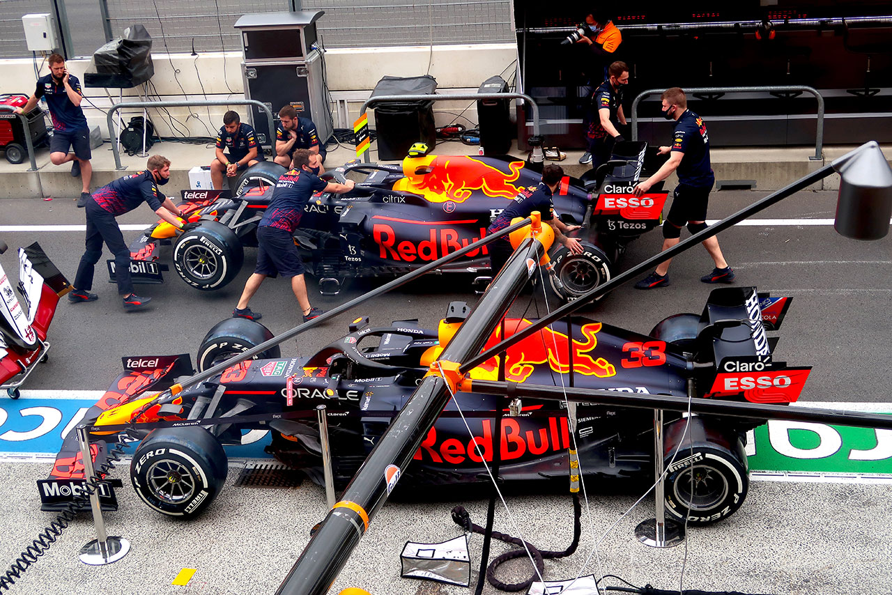 レッドブル・ホンダ密着