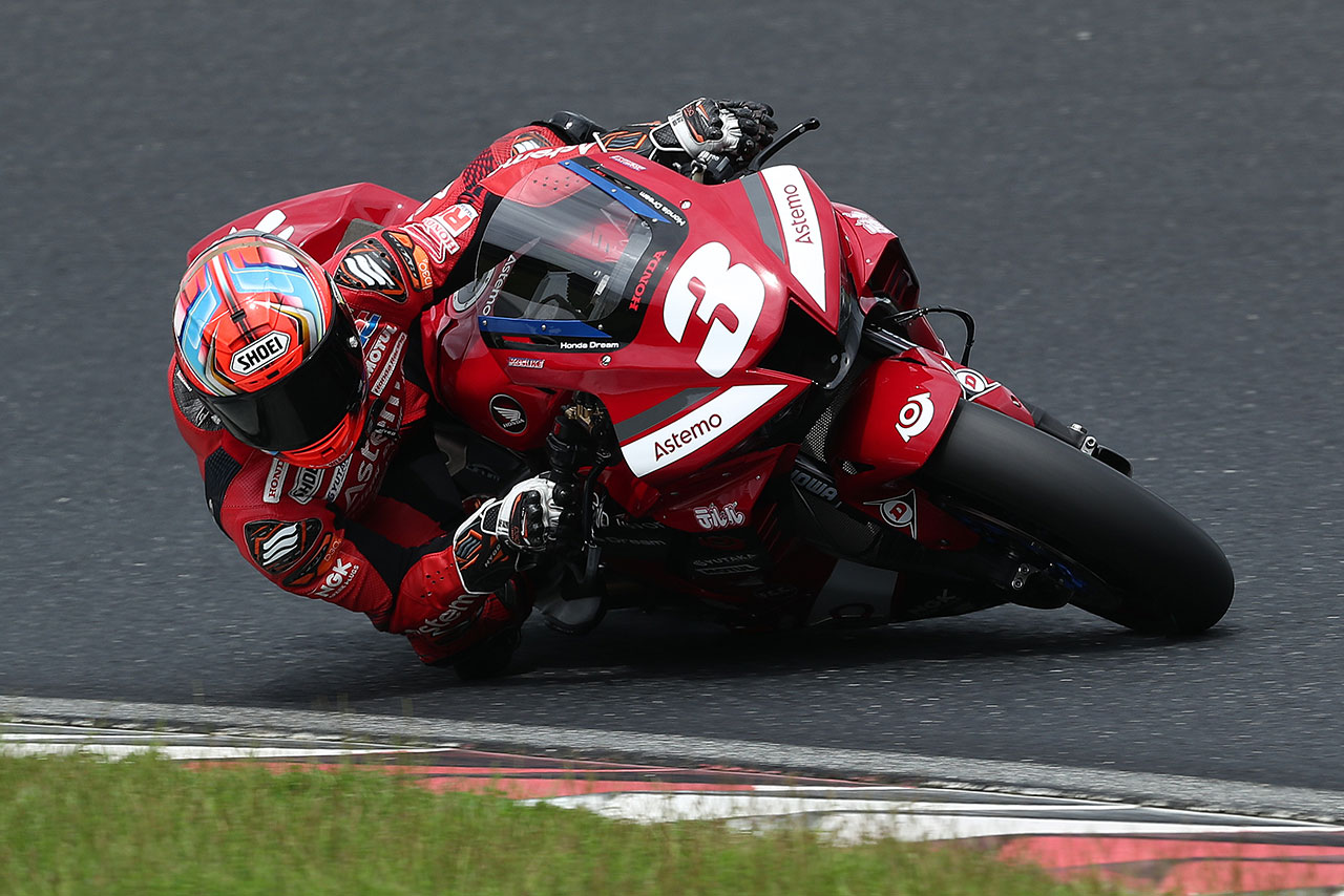 作本輝介（Astemo Honda Dream SI Racing）／2021年全日本ロード第6戦岡山 ST1000 予選