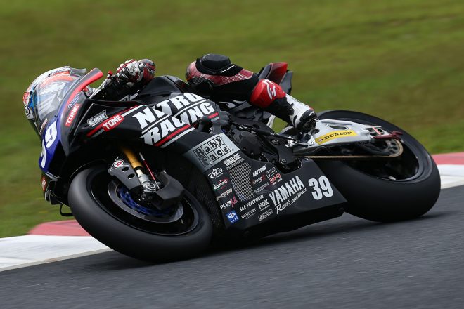 岡本裕生（BLUcRUニトロレーシング51YAMAHA）／2021年全日本ロード第6戦岡山 ST1000 予選