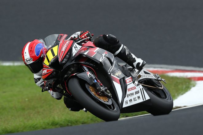 亀井雄大（Honda Suzuka Racing Team）／2021年全日本ロード第6戦岡山 JSB1000 予選