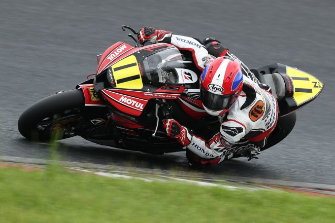 亀井雄大（Honda Suzuka Racing Team）／2021年全日本ロード第6戦岡山 JSB1000 予選