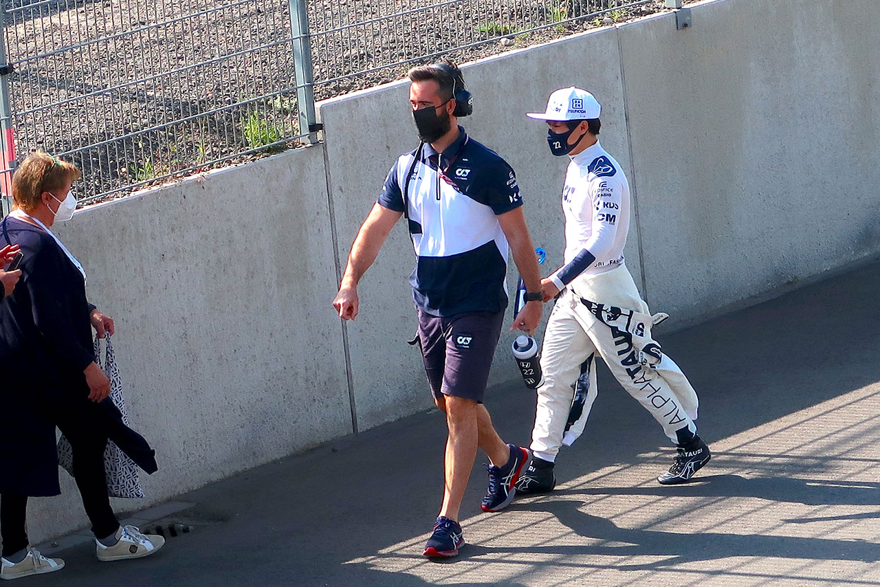 【角田裕毅F1第13戦密着】