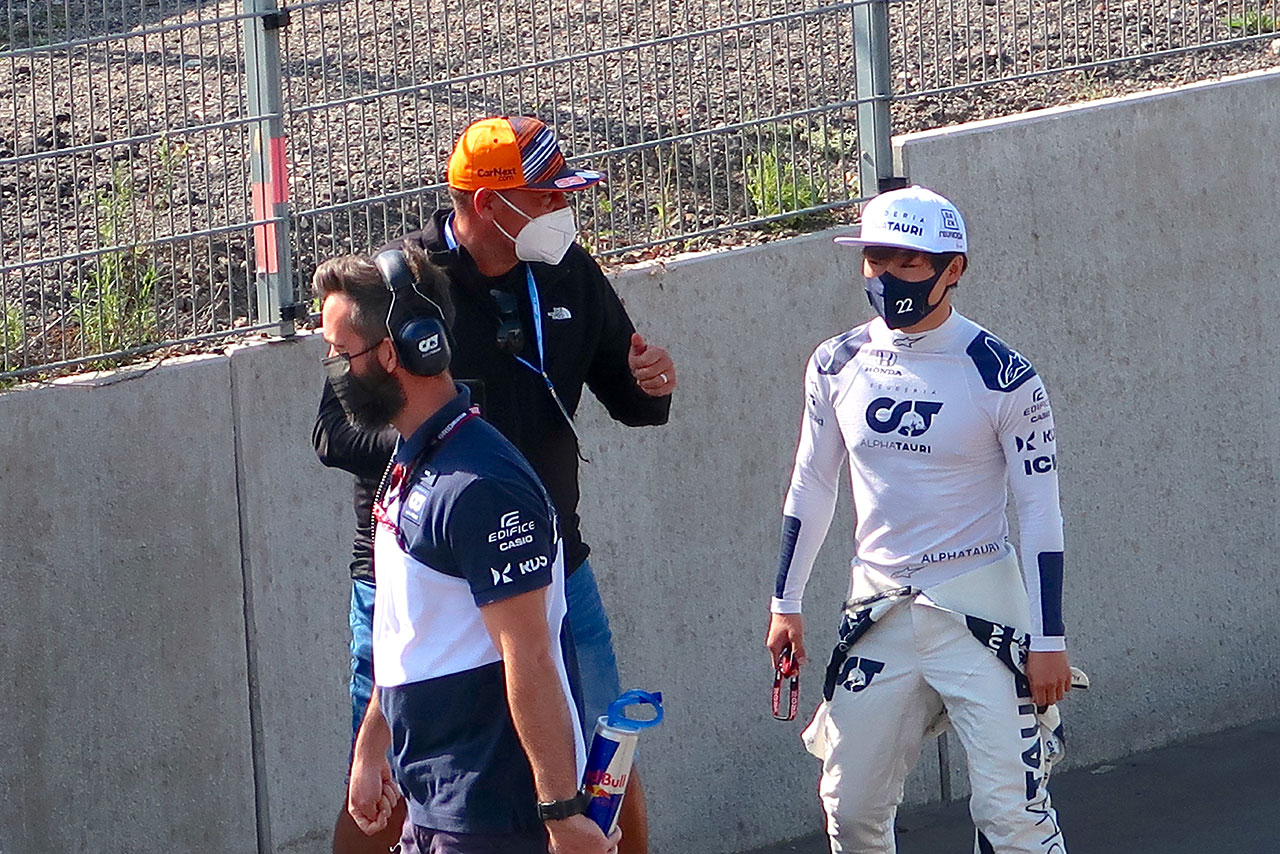 【角田裕毅F1第13戦密着】