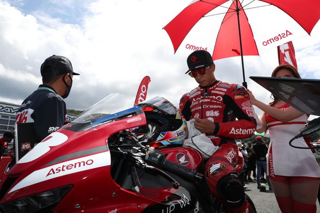 作本輝介（Astemo Honda Dream SI Racing）／2021年全日本ロード第6戦岡山 ST1000 決勝