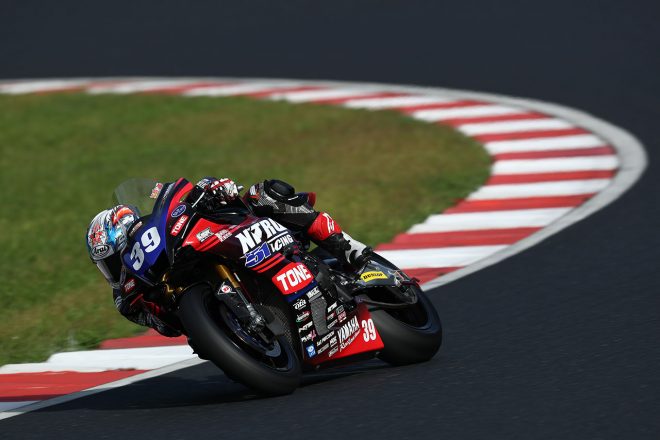 岡本裕生（BLUcRUニトロレーシング51YAMAHA）／2021年全日本ロード第6戦岡山 ST1000 決勝