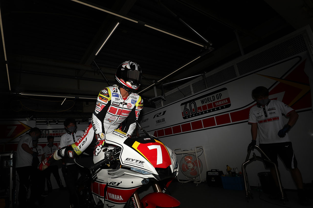 中須賀克行（YAMAHA FACTORY RACING TEAM）／2021年全日本ロード第6戦岡山 JSB1000 決勝