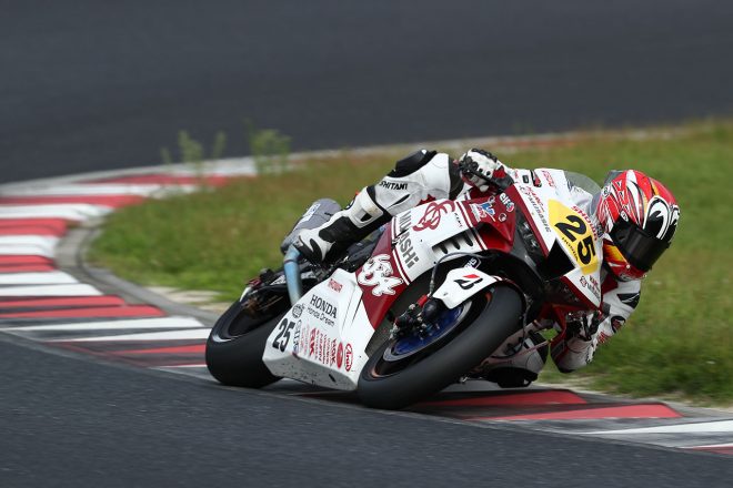 名越哲平（MuSASHi RT HARC-PRO.Honda）／2021年全日本ロード第6戦岡山 JSB1000 決勝
