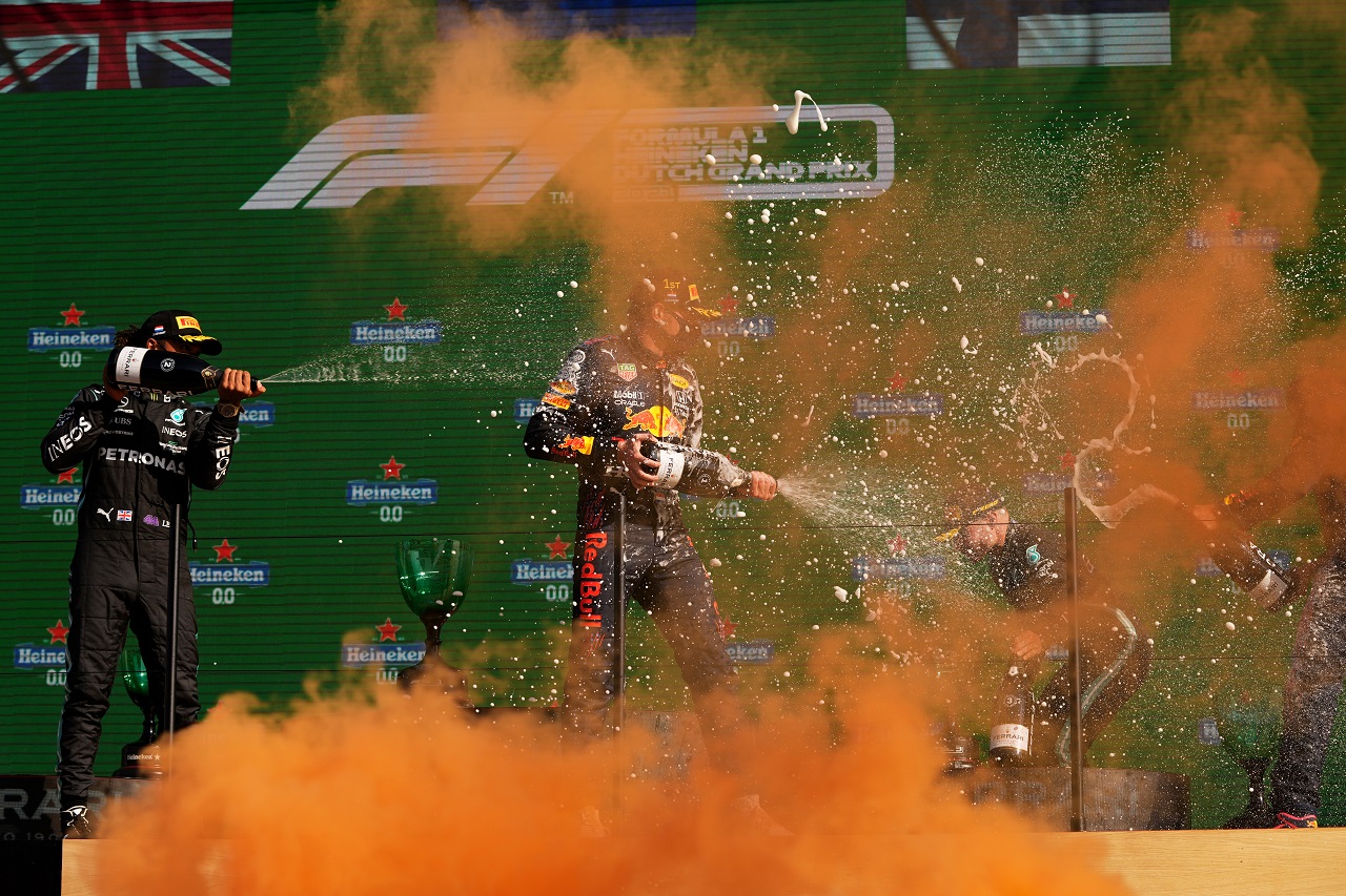 2021年F1第13戦オランダGP　マックス・フェルスタッペン（レッドブル・ホンダ）が優勝