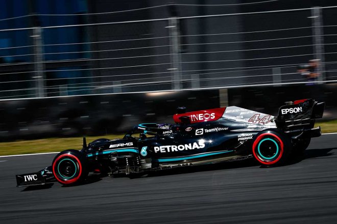 2021年F1第13戦オランダGP　ルイス・ハミルトン（メルセデス）