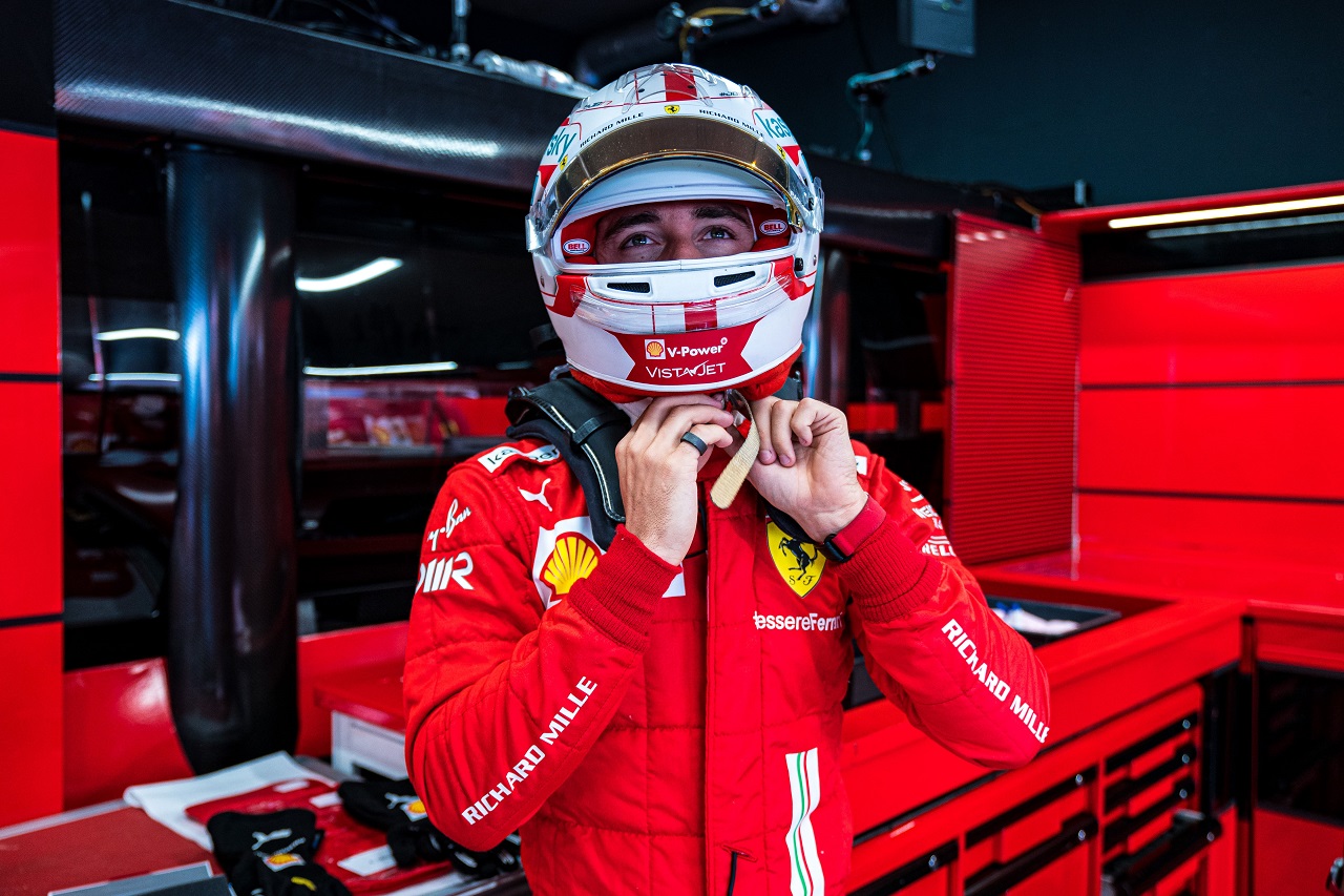 2021年F1第13戦オランダGP　シャルル・ルクレール（フェラーリ）