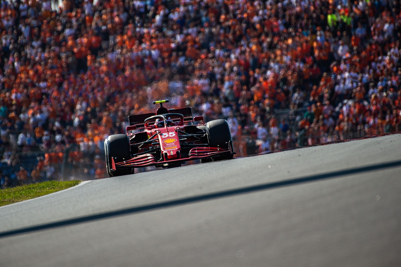 2021年F1第13戦オランダGP　カルロス・サインツJr.（フェラーリ）