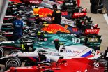 2021年F1第8戦シュタイアーマルクGP　パルクフェルメに並ぶF1マシン