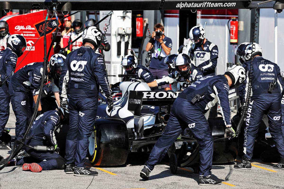 2021年F1第13戦オランダGP　角田裕毅（アルファタウリ・ホンダ）
