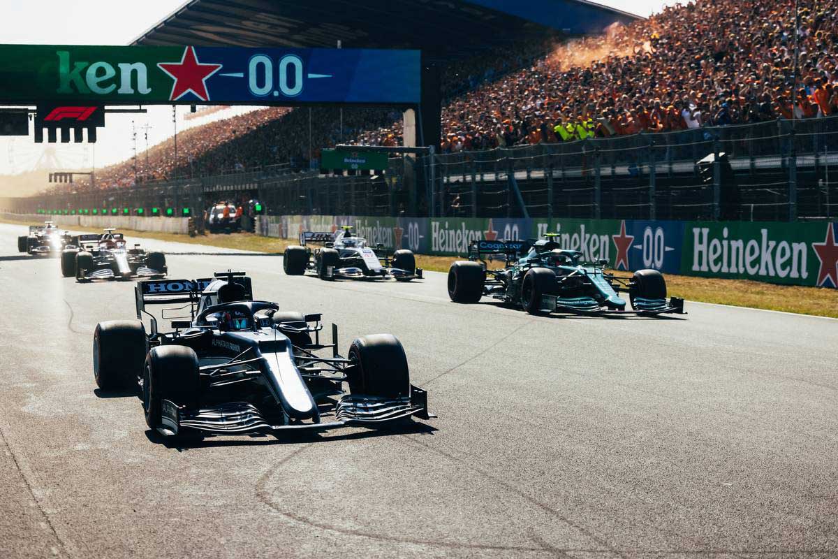 2021年F1第13戦オランダGP　角田裕毅（アルファタウリ・ホンダ）