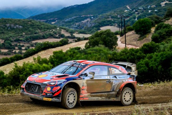 ティエリー・ヌービル（ヒュンダイi20クーペWRC）　2021年WRC第9戦ギリシャ
