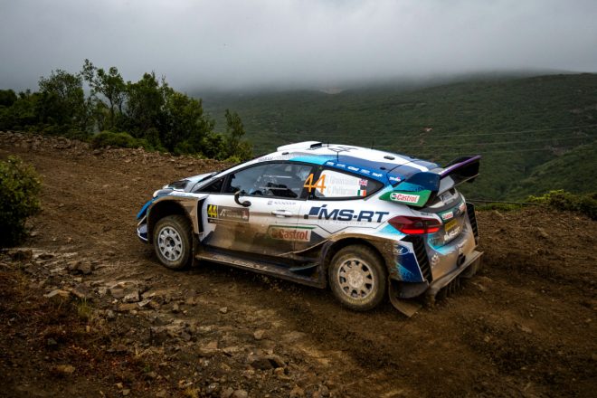 ガス・グリーンスミス（フォード・フィエスタWRC）　2021年WRC第9戦ギリシャ