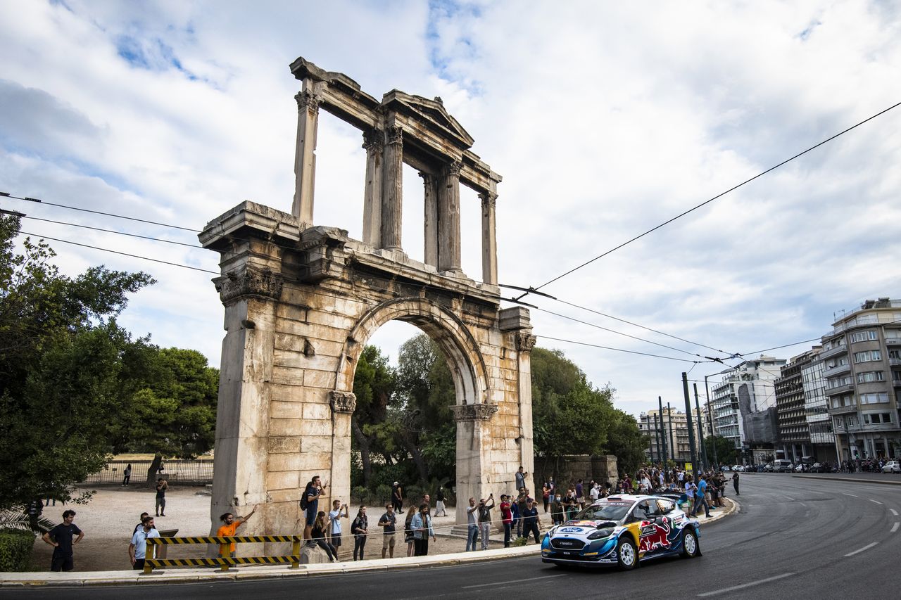 アドリアン・フルモー（フォード・フィエスタWRC）　2021年WRC第9戦ギリシャ