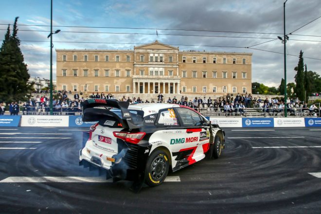 エルフィン・エバンス（トヨタ・ヤリスWRC）　2021年WRC第9戦ギリシャ