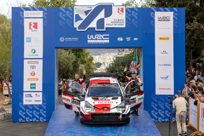 カッレ・ロバンペラ（トヨタ・ヤリスWRC）　2021年WRC第9戦ギリシャ