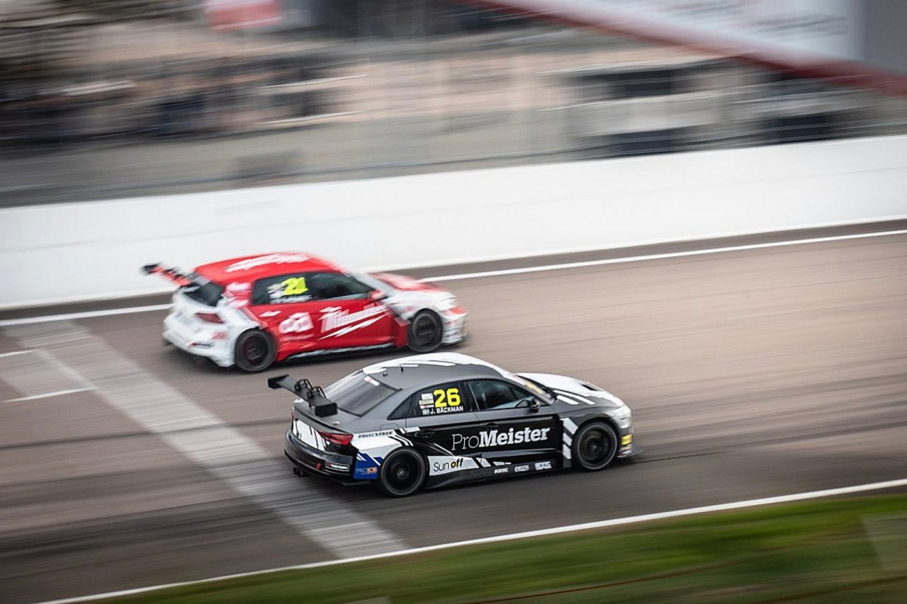 2019年以来の復帰参戦を果たしたジェシカ・バックマン（アウディRS3 LMS／Brink Motorsport）は、レース3で2位表彰台に