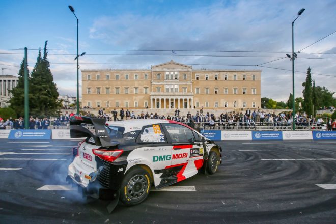 カッレ・ロバンペラ(トヨタ・ヤリスWRC) 2021年WRC第9戦ギリシャ SS1