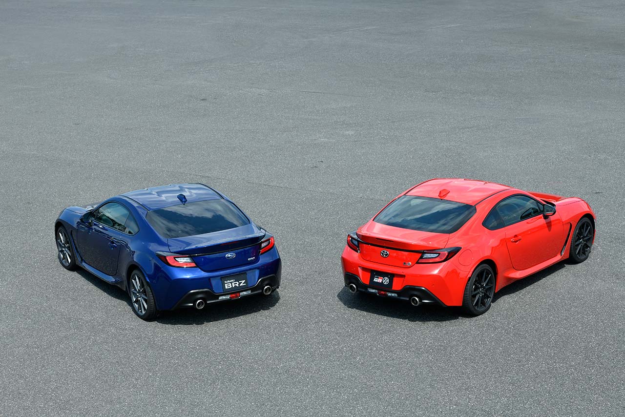 新型トヨタGR86＆スバルBRZ