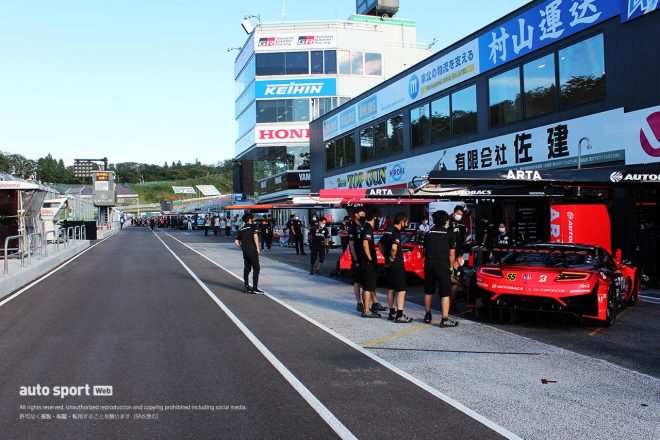 2021年スーパーGT第5戦SUGO搬入日