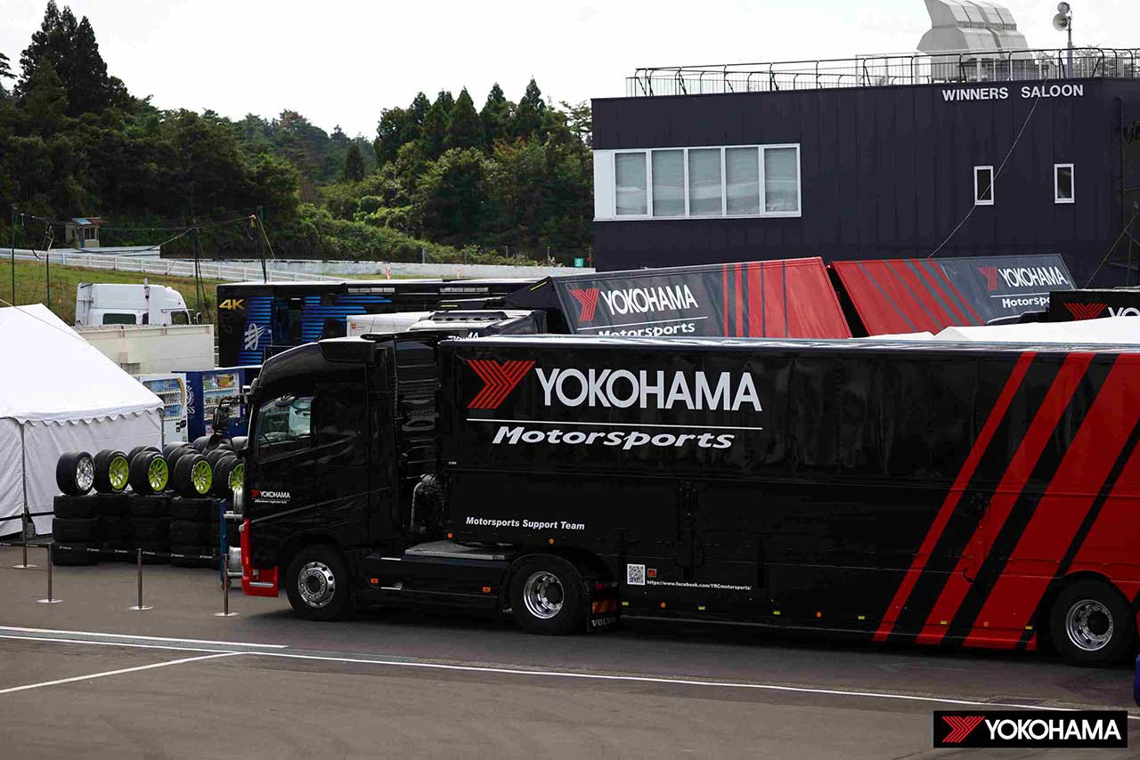 スーパーGT第5戦SUGOでは約1260本を持ち込むヨコハマタイヤ